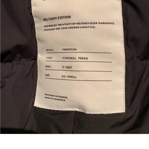Aritzia community paradigm parka military - Picture 3 of 3